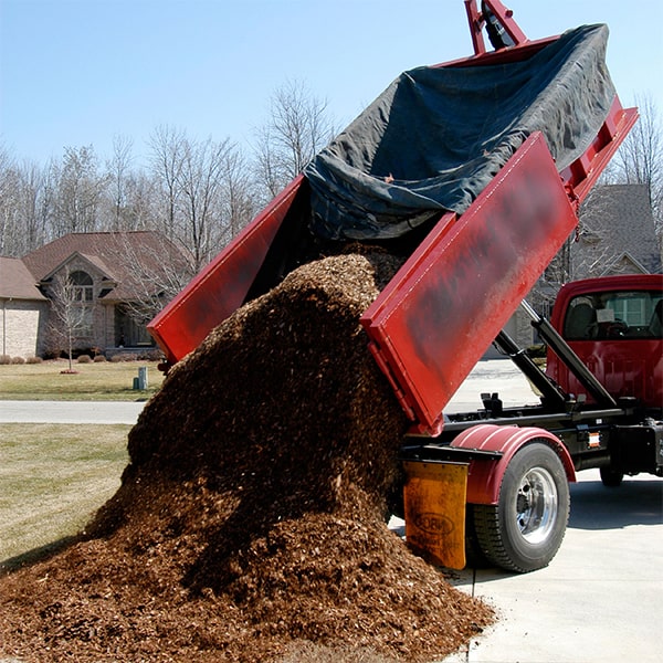 we offer mulch delivery for both residential and commercial landscaping projects